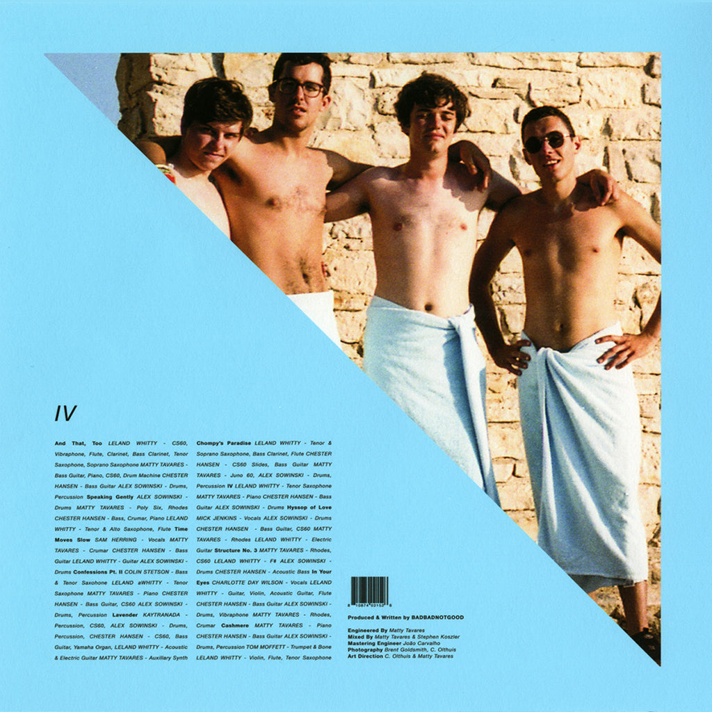 BADBADNOTGOOD - IV (Repress) - 2LP - White Vinyl [JUN 14]