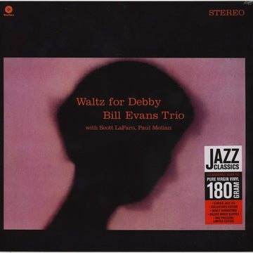 BILL EVANS TRIO - Waltz For Debby (Reissue) - LP - 180g Black Virgin Vinyl