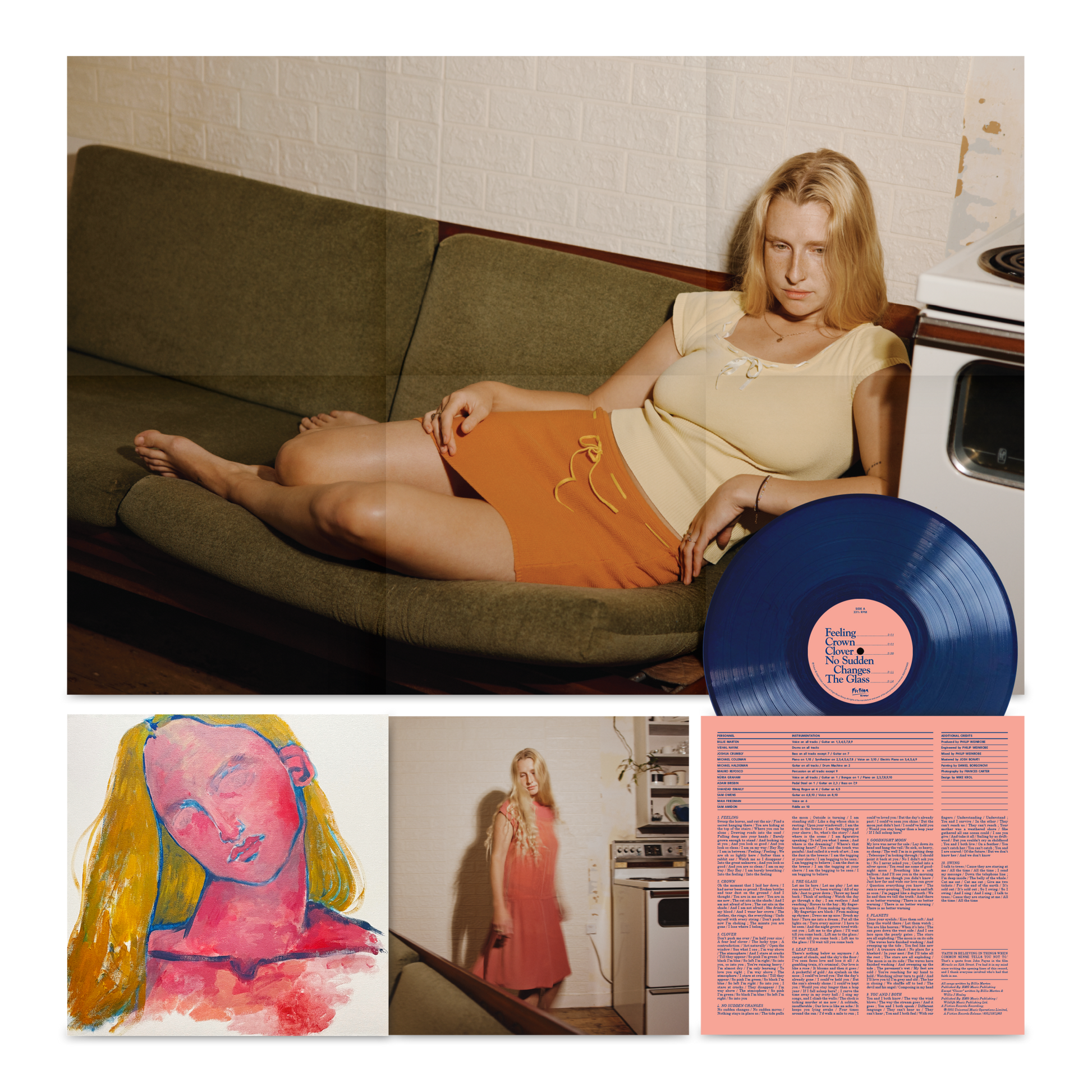 BILLIE MARTEN - Dog Eared (w/ Poster) - LP - Deep Ocean Vinyl [JUL