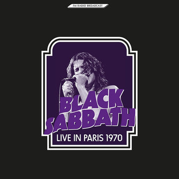 BLACK SABBATH - Live In Paris 1970 - 2LP - Vinyl