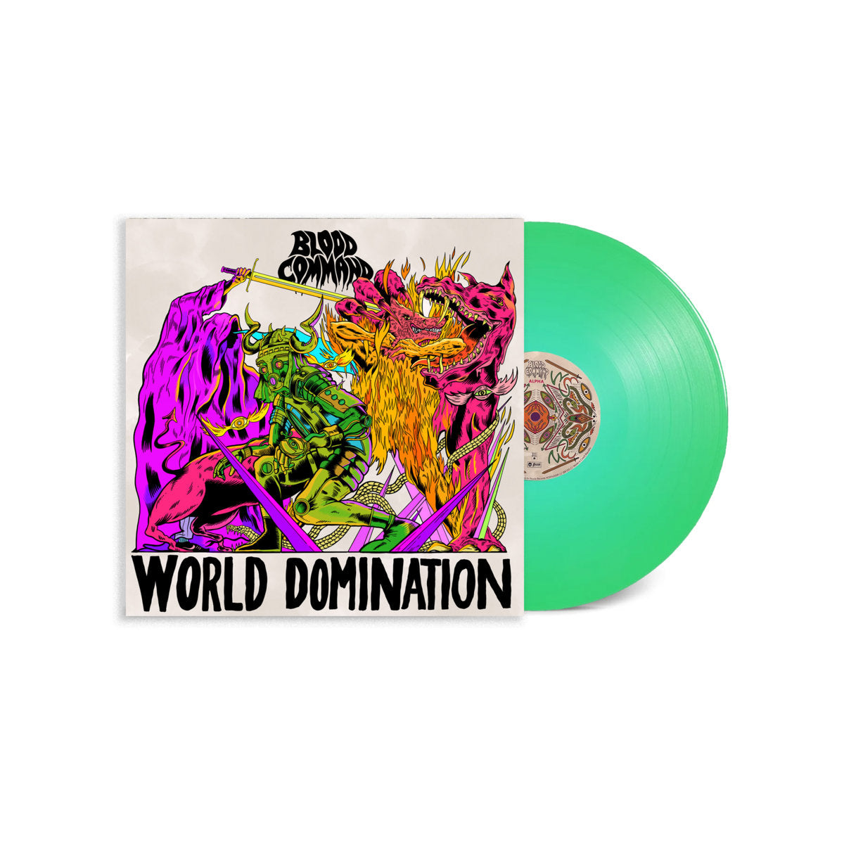 BLOOD COMMAND - World Domination - LP - Glow in the Dark Vinyl [JUN 14]