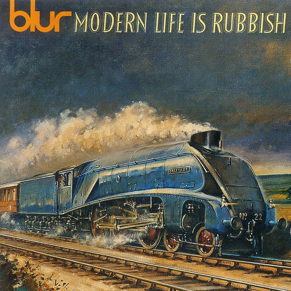 BLUR - Modern Life is Rubbish (30th Anniversary NAD 2023 Edition) - 2LP - Transparent Orange Vinyl