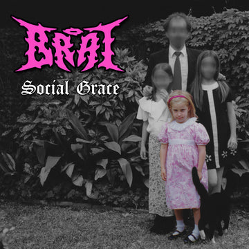 BRAT - Social Grace - LP - White & Pink Splatter Vinyl