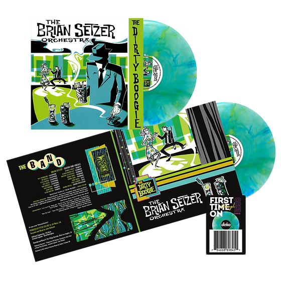 BRIAN SETZER - The Dirty Boogie - LP - Seafoam Melt Vinyl [DATE TBC]