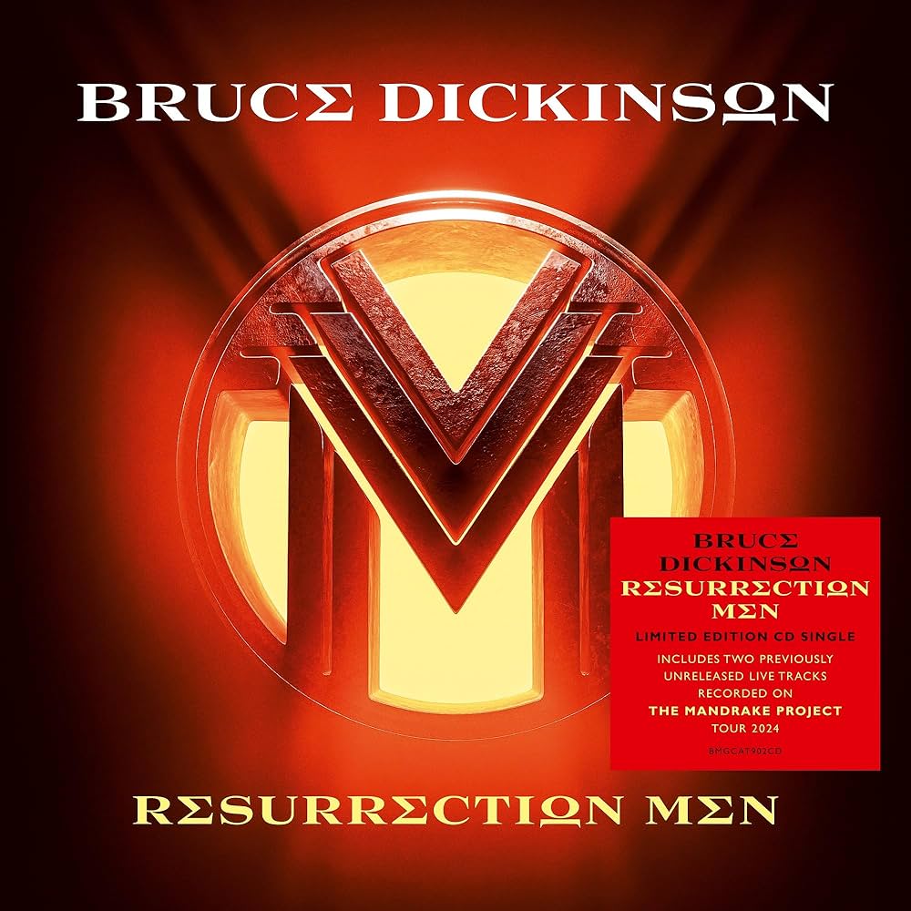 BRUCE DICKINSON - Resurrection Men - CD Single [JUL 26]