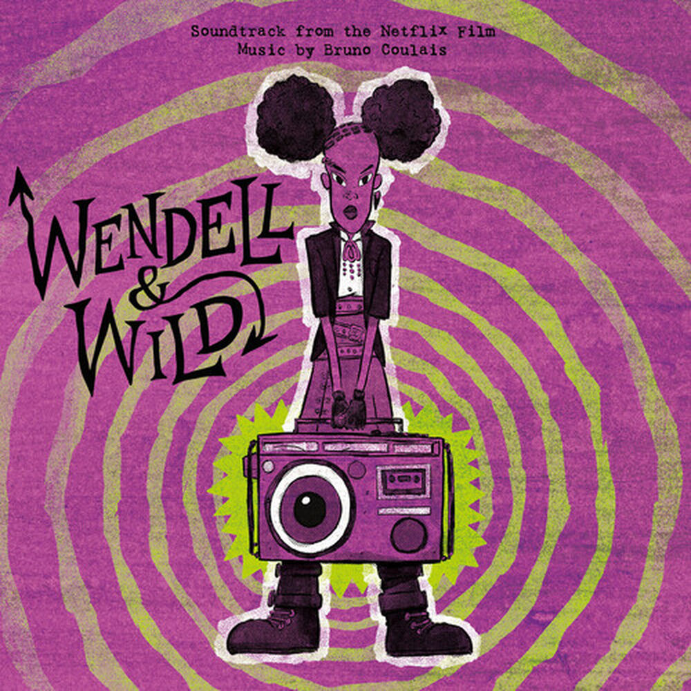 BRUNO COULAIS - Wendell & Wild (Original Soundtrack) - LP - Green & Purple Swirl Vinyl