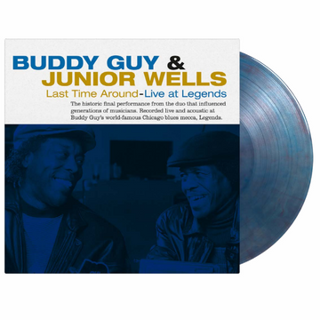 BUDDY GUY AND JUNIOR WELLS - Last Time Around: Live At Legends - LP - Blue & Red Marbled Vinyl