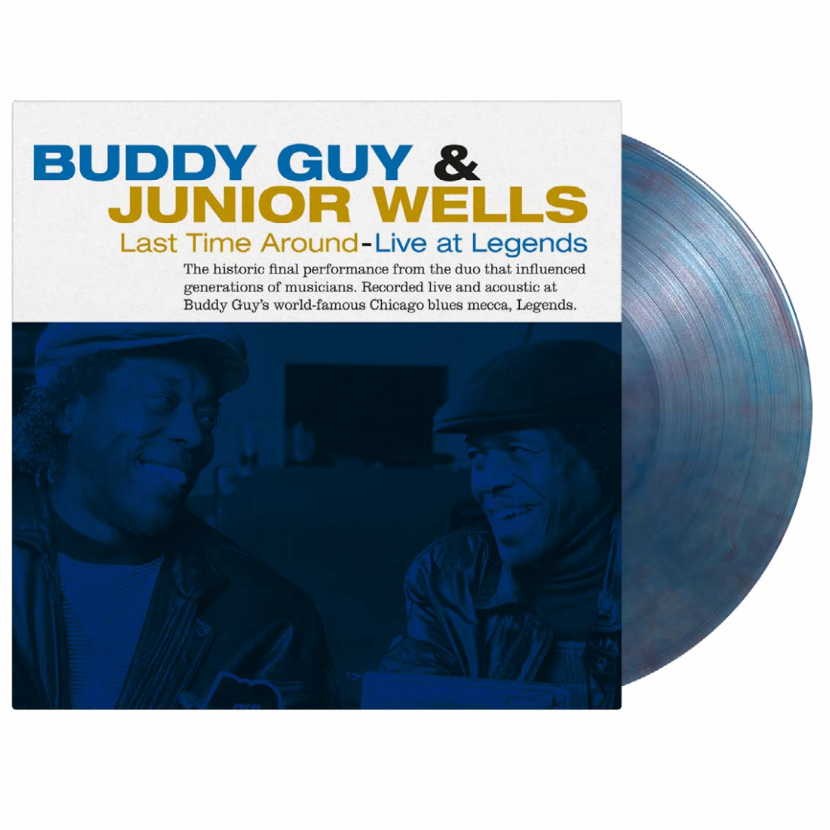 BUDDY GUY AND JUNIOR WELLS - Last Time Around: Live At Legends - LP - Blue & Red Marbled Vinyl [OCT 27]