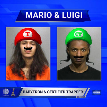 BABYTRON & CERTIFIED TRAPPER - Mario & Luigi - LP - Picture Disc Vinyl [APR 4]