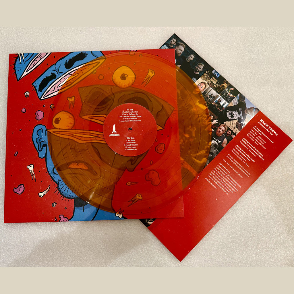 BACK TEETH - Ultimate Worrier - LP - Transparent Orange Swirl Vinyl [OCT 3]
