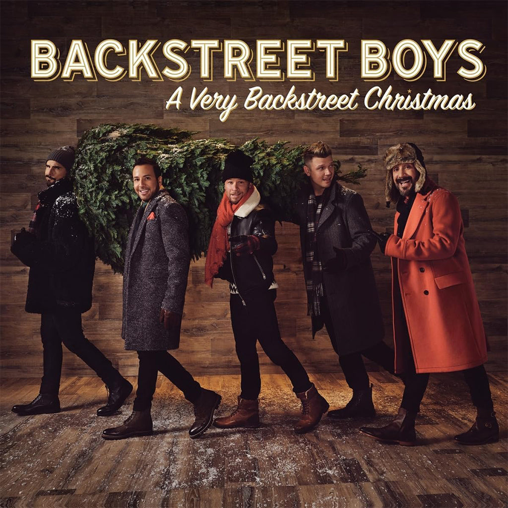 BACKSTREET BOYS - A Very Backstreet Christmas (Deluxe Edition w/ 2 Bonus Tracks) - LP - Emerald Green Vinyl