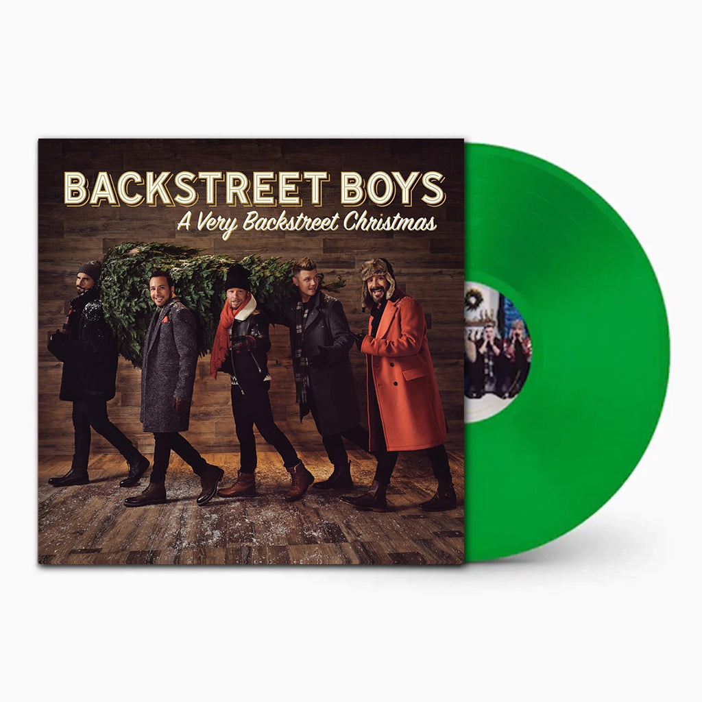 BACKSTREET BOYS - A Very Backstreet Christmas (Deluxe Edition w/ 2 Bonus Tracks) - LP - Emerald Green Vinyl
