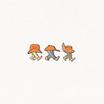 BAD BAD HATS - Walkman - LP - 'Orange Crush' Colour Vinyl [FEB 27]