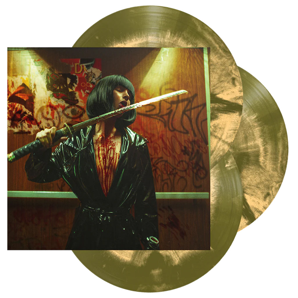 BAD OMENS - Concrete Jungle (The Original Soundtrack) - 3LP - Green and Gold Galaxy Vinyl