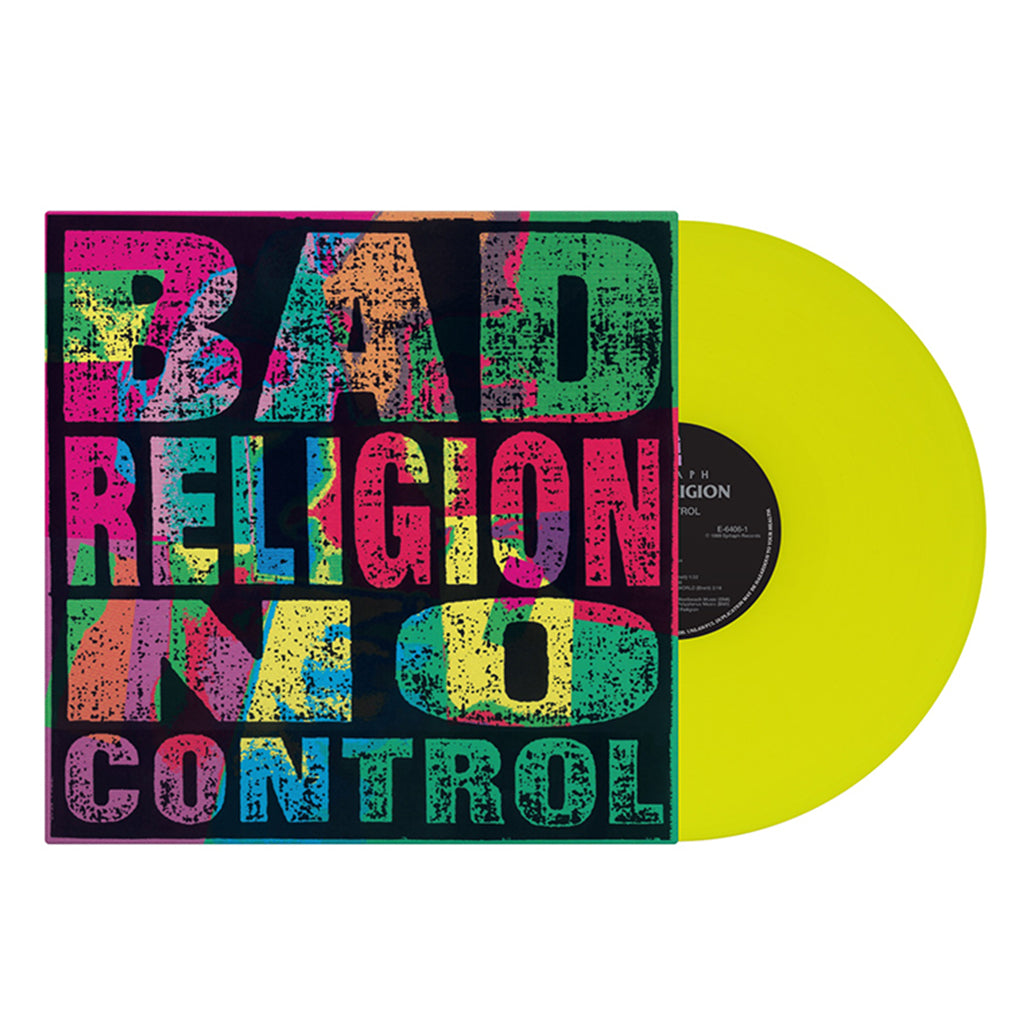 BAD RELIGION - No Control (2023 Reissue) - LP - Bright Yellow Vinyl [MAY 26]