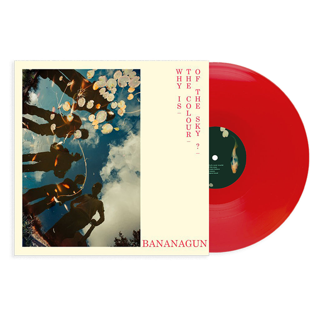 BANANAGUN - Why Is The Colour Of The Sky? - LP - Opaque Red Vinyl [NOV 8]