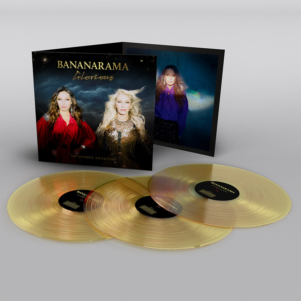 BANANARAMA - Glorious - The Ultimate Collection - 3LP - Transparent Gold Vinyl