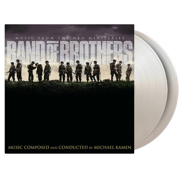 MICHAEL KAMEN - Band Of Brothers (Original Soundtrack) [Repress] - 2LP - Deluxe Gatefold 180g White Coloured Vinyl [APR 18]