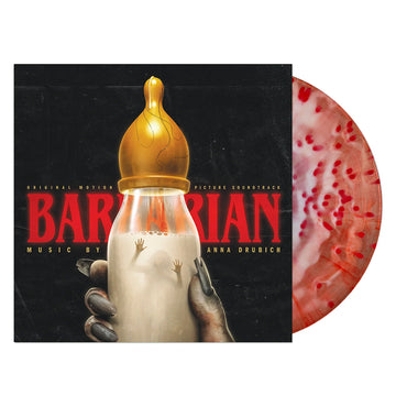 ANNA DRUBICH - Barbarian (Original Soundtrack) [with Art Print insert] - LP - 180g Milk & Blood Splatter