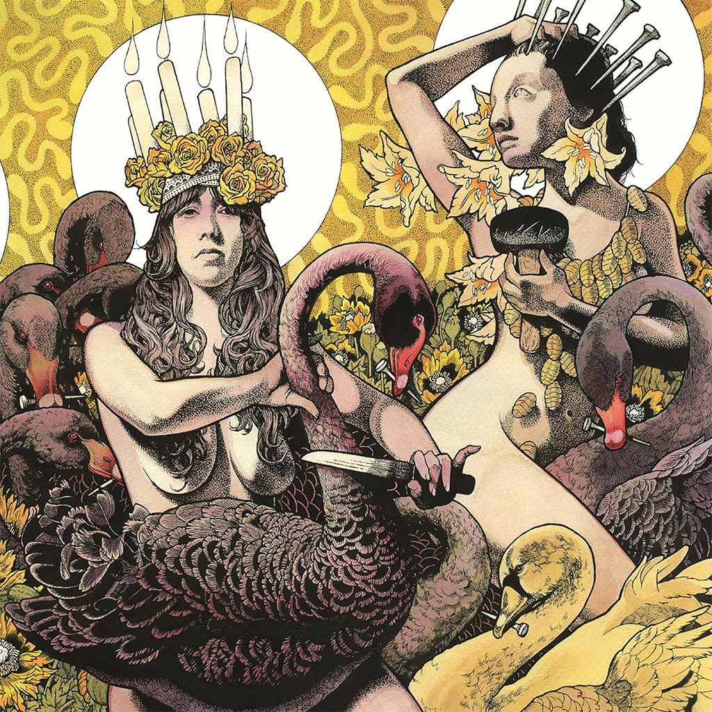 BARONESS - Yellow And Green (Repress) - 2LP - Neon Yellow / Milky Clear / Black Ripple Effect Vinyl