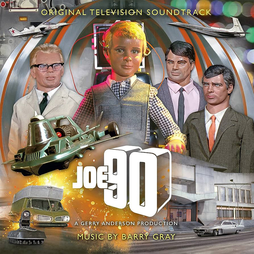 BARRY GRAY - Joe 90 - Original Television Soundtrack (2023 Reissue) - 2LP - 'Jet Car Green' Vinyl