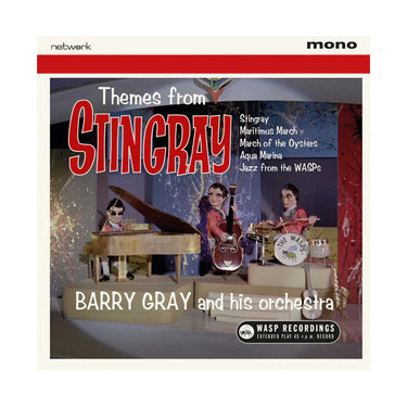 BARRY GRAY & HIS ORCHESTRA - Themes From Stingray - 7'' EP - Aquamarine Coloured Vinyl [FEB 27]
