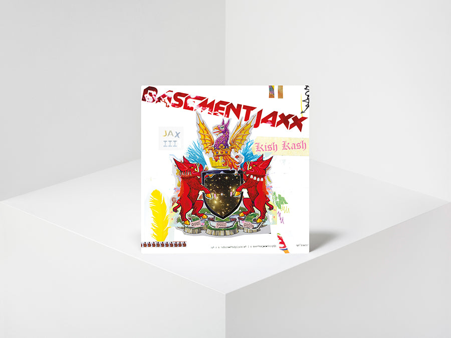 BASEMENT JAXX - Kish Kash (2023 Reissue) - 2LP - Red / White Vinyl