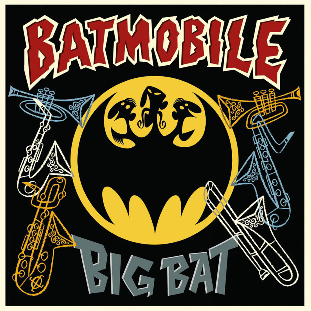 BATMOBILE - Big Bat (2024 Reissue) - 10'' EP -  180g Dracula Translucent Vinyl [FEB 23]