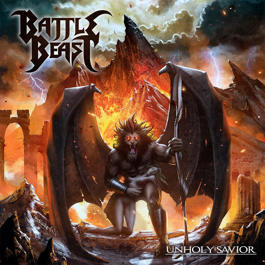 BATTLE BEAST - Unholy Savior (Reissue) - LP - Transparent Yellow Vinyl [OCT 4]