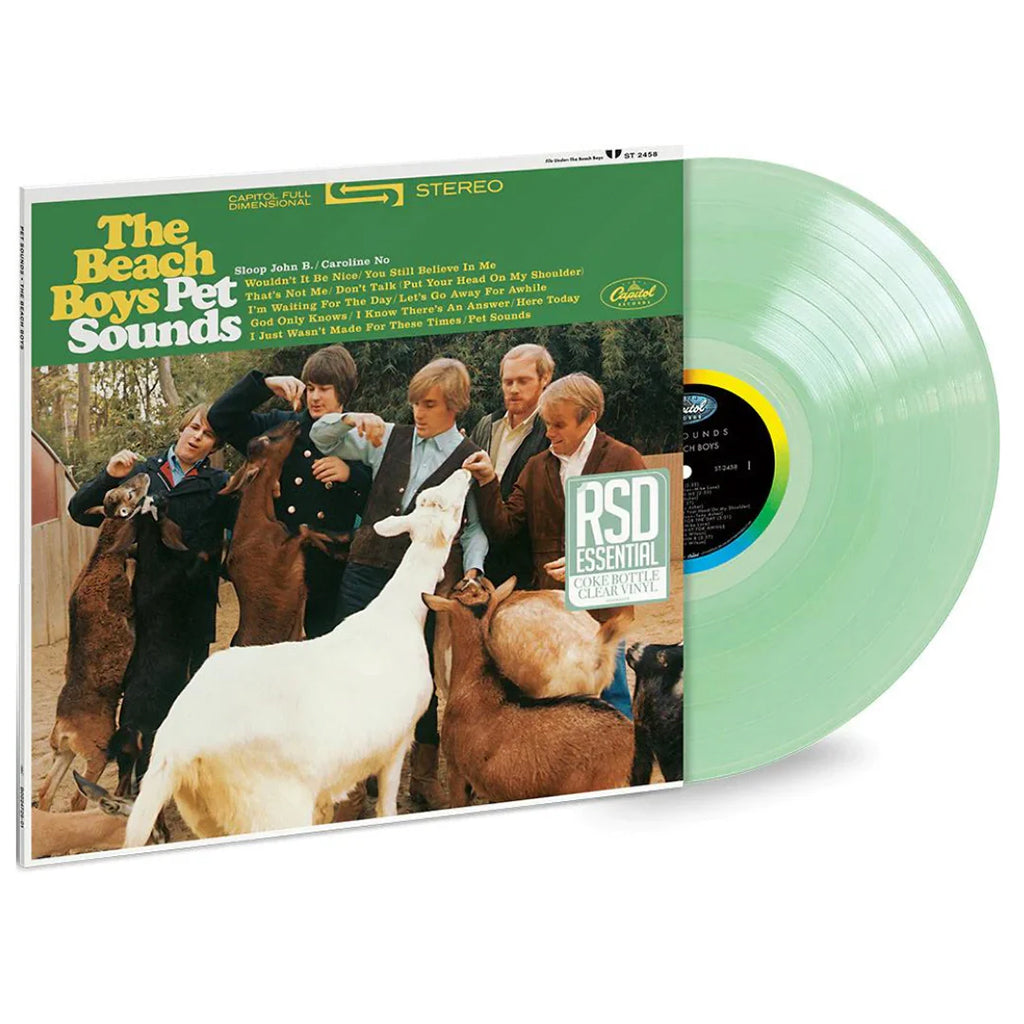 THE BEACH BOYS - Pet Sounds (RSD Essential) - LP - Coke Bottle Clear Vinyl