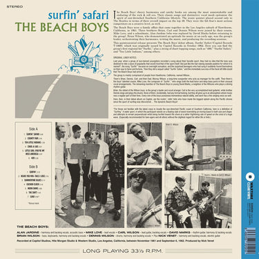 THE BEACH BOYS - Surfin' Safari (Reissue w/ Bonus track) - LP - 180g Crystal Clear Vinyl [OCT 10]