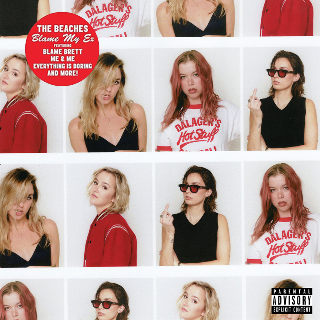 THE BEACHES - Blame My Ex - LP - Translucent Blue Vinyl