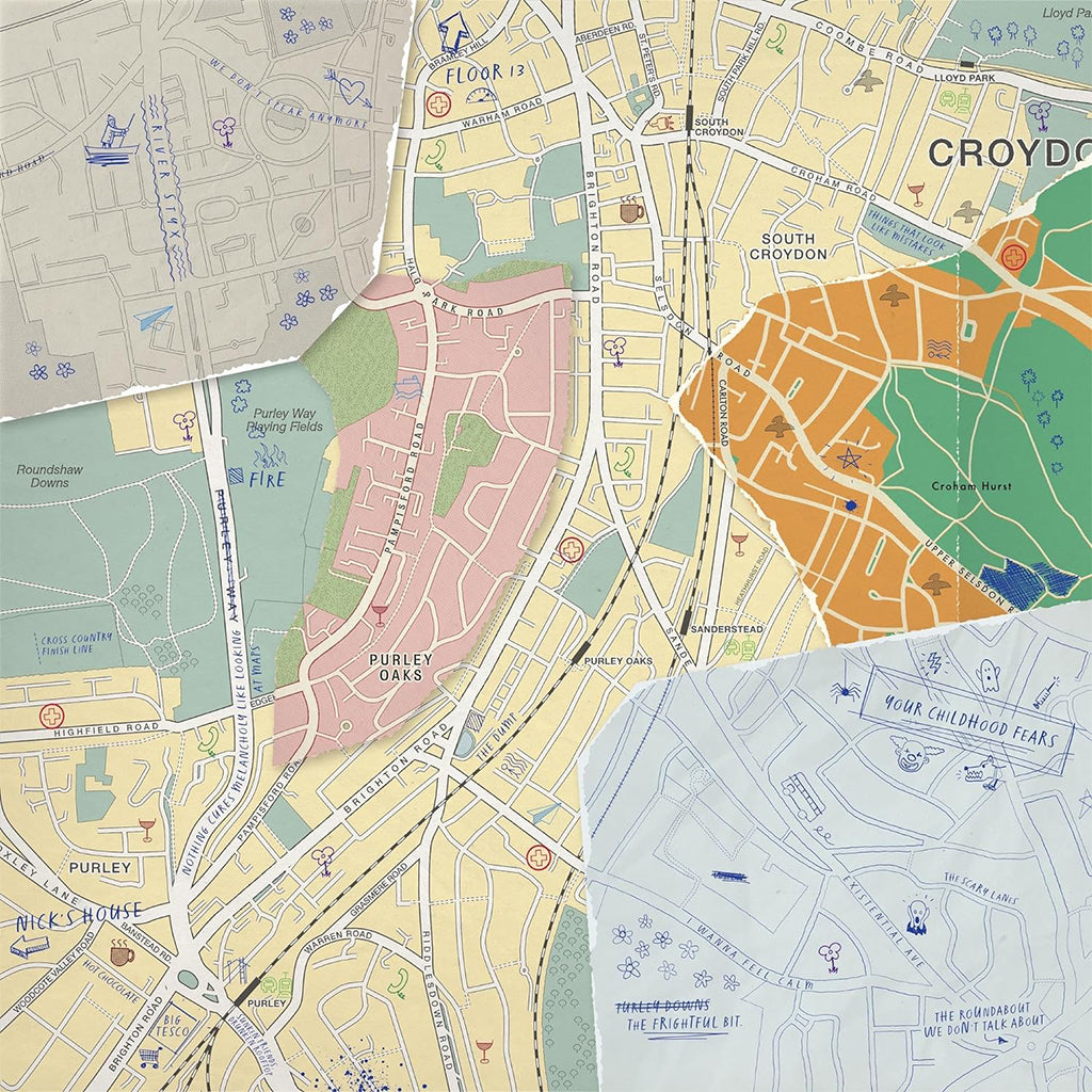 BEARS IN TREES - How To Build An Ocean: Instructions - LP - Milky Clear with 3-Colour Heavy Splatter Vinyl