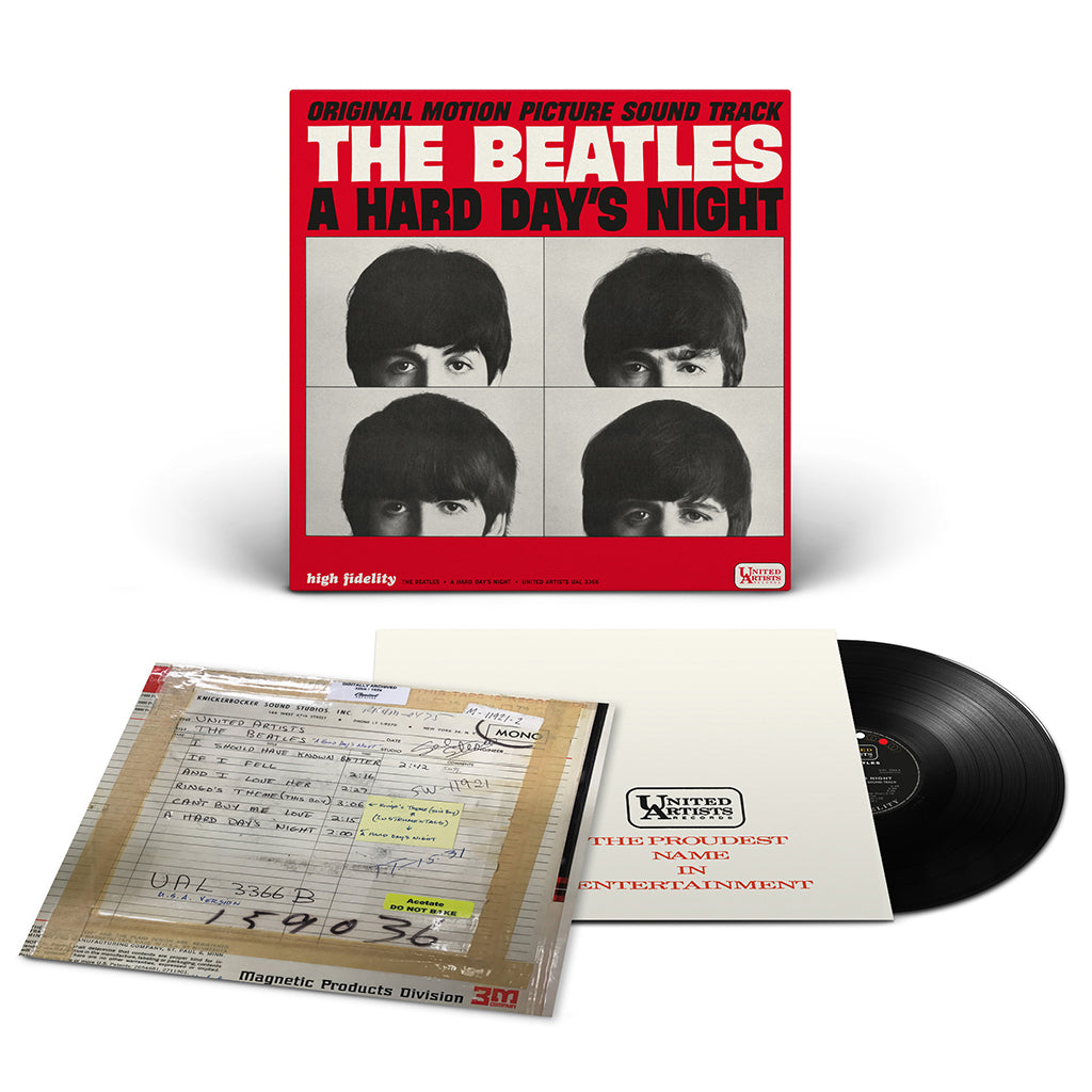 THE BEATLES - A Hard Day’s Night (Original Motion Picture Sound Track) [Mono Reissue] - LP - 180g Vinyl