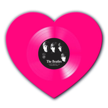 THE BEATLES - Love Me Do  b/w  PS I Love You (Repress) - 7'' Single - Heart-Shaped Pink Vinyl [JUL 11]
