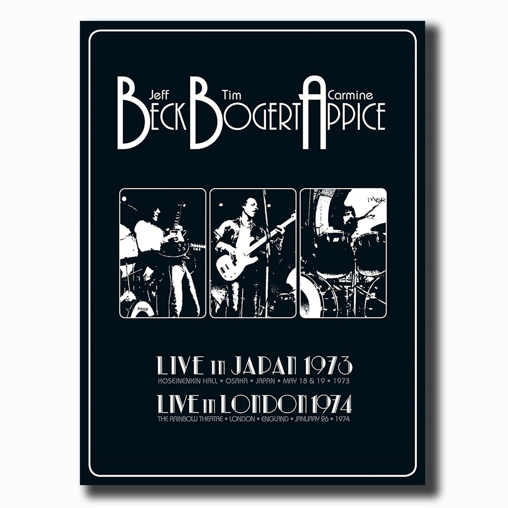 BECK, BOGERT AND APPICE - Live 1973 & 1974 (Deluxe) - 4CD Box Set