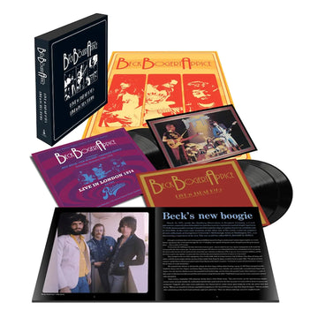 BECK, BOGERT AND APPICE - Live 1973 & 1974 (Deluxe) - 4LP - Black Vinyl Box Set