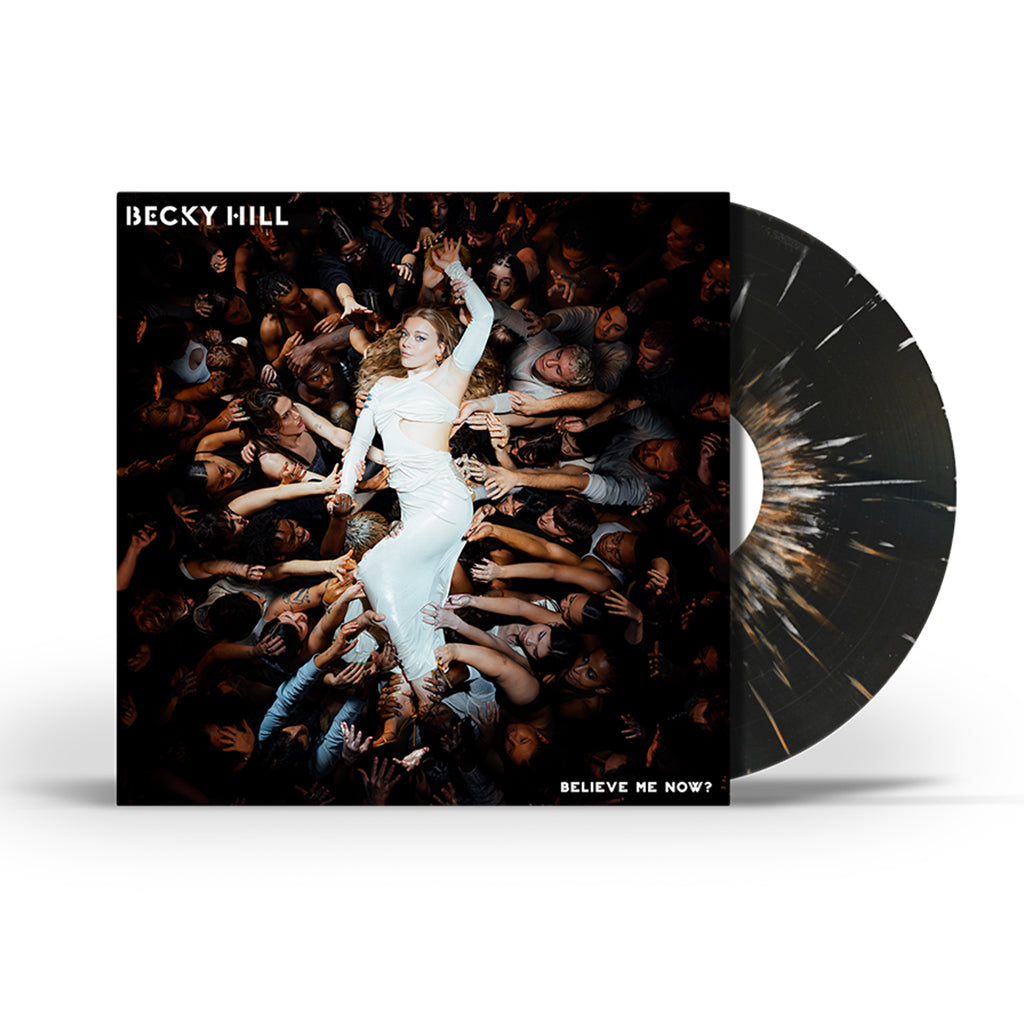 BECKY HILL - Believe Me Now - LP - Black with White and Orange Splatter Vinyl [MAY 31]