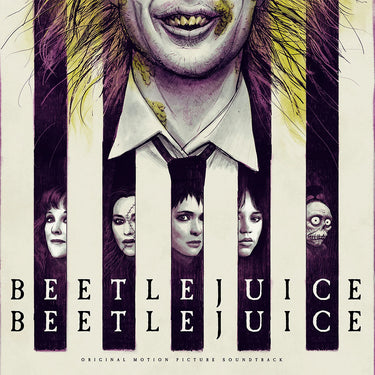 VARIOUS - Beetlejuice Beetlejuice - Original Soundtrack (with Art Print and 'Sandworm' Etching) - 2LP - Green & Purple Hand Pour Coloured Vinyl [NOV 22]
