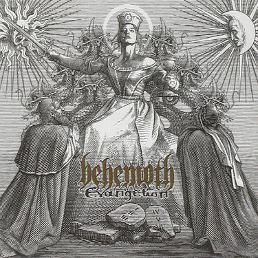 BEHEMOTH - Evangelion (2024 Reissue) - LP - Transparent Red Vinyl