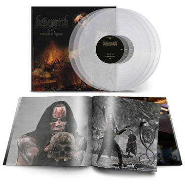 BEHEMOTH - XXX Years Ov Blasphemy - 3LP - Crystal Clear Vinyl [OCT 25]