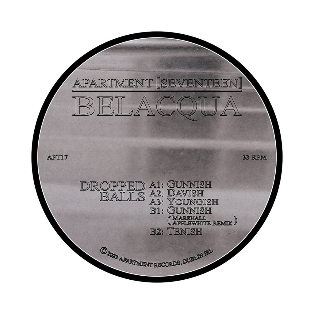 BELACQUA - Dropped Balls - 12'' EP - Vinyl
