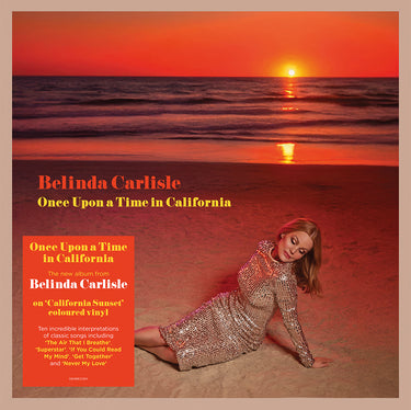 BELINDA CARLISLE - Once Upon A Time In California - LP - ’Californian Sunset’ Coloured Vinyl