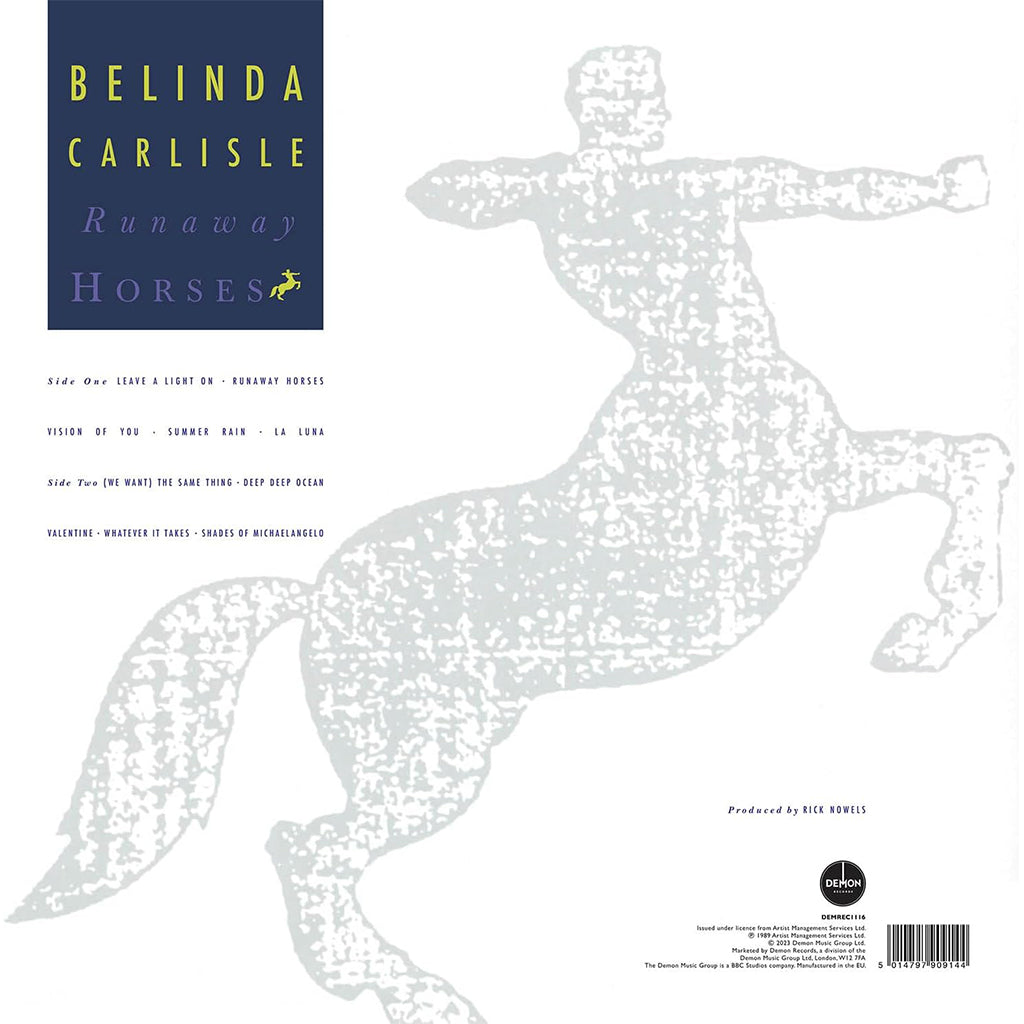 BELINDA CARLISLE - Runaway Horses (Half Speed Master Edition) - LP - 180g Vinyl