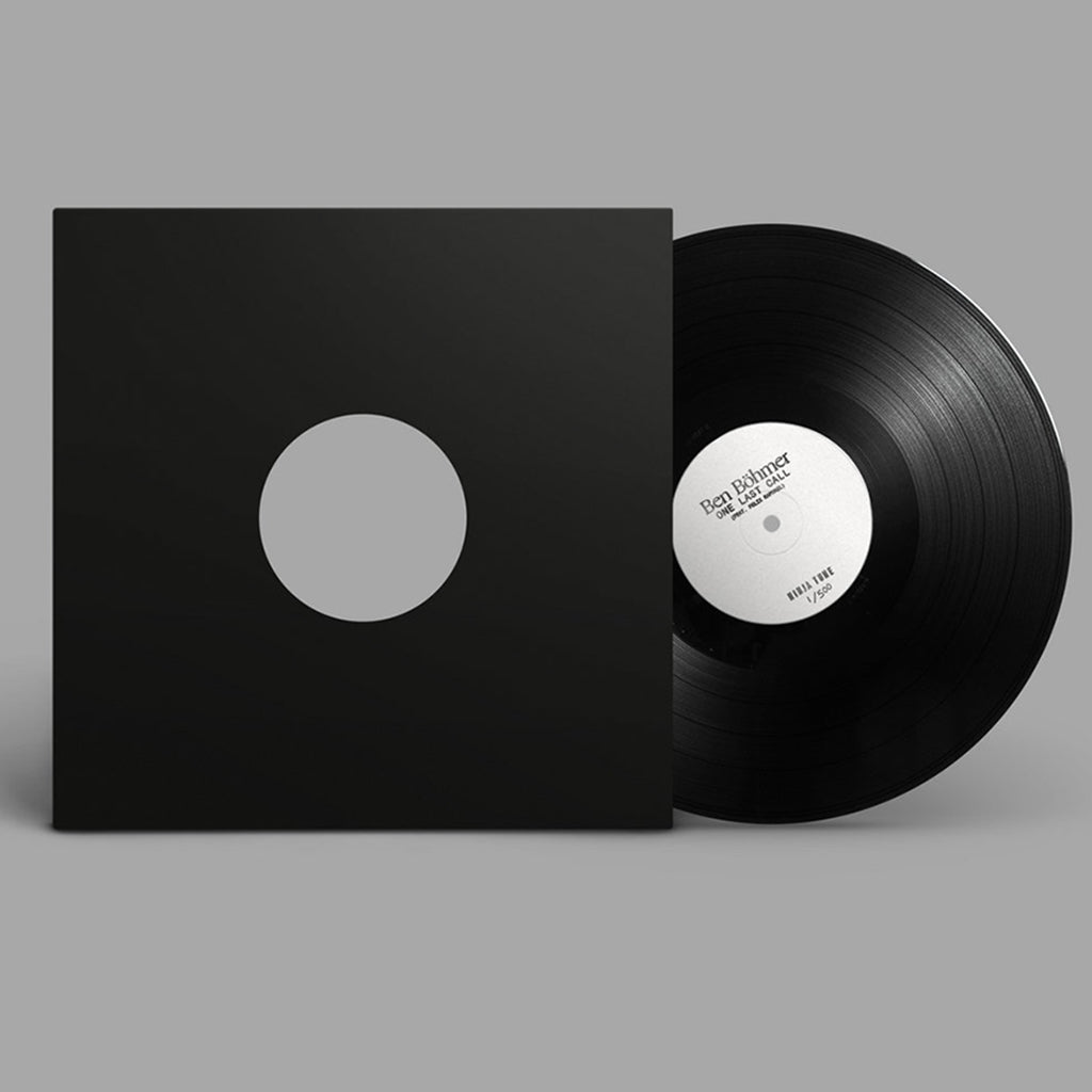 BEN BÖHMER - One Last Call feat. Felix Raphael (with Numbered White Label) -12'' - Vinyl [DEC 1]