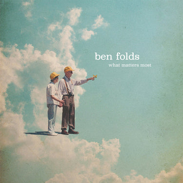 BEN FOLDS - What Matters Most (SIGNED Copy) - LP - Gatefold Seaglass Blue Vinyl