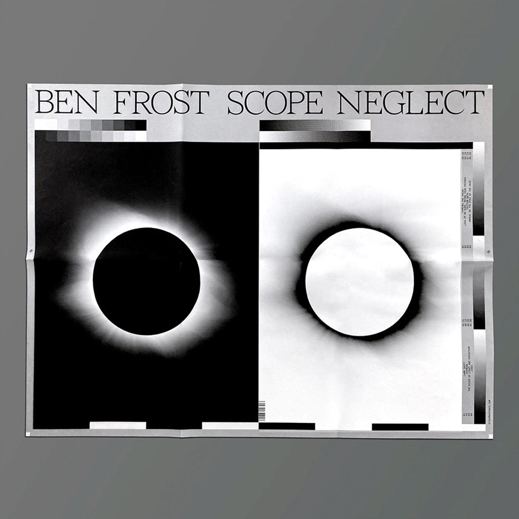 BEN FROST - Scope Neglect - LP - Black Vinyl