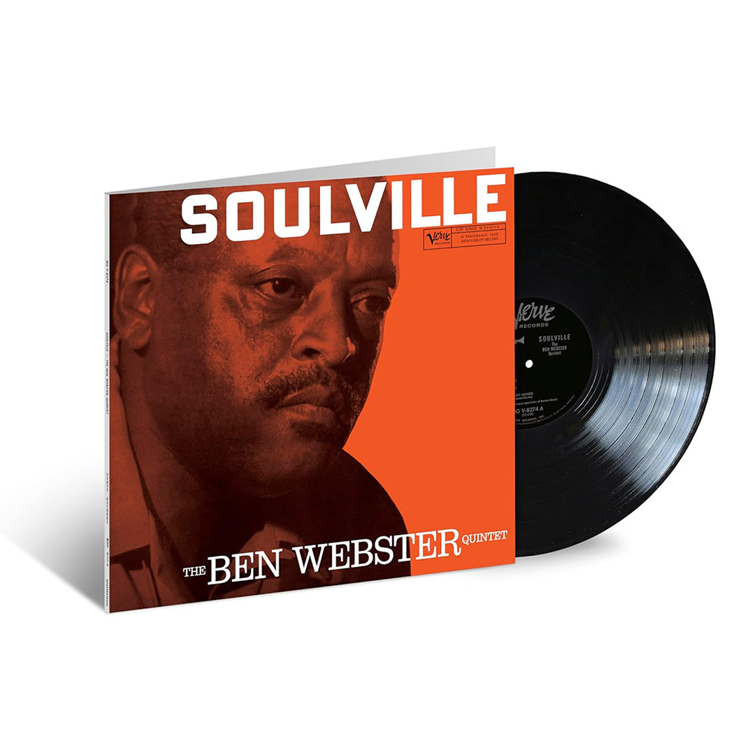 THE BEN WEBSTER QUINTET - Soulville (Verve Acoustic Sound Series) - LP - Deluxe 180g Vinyl