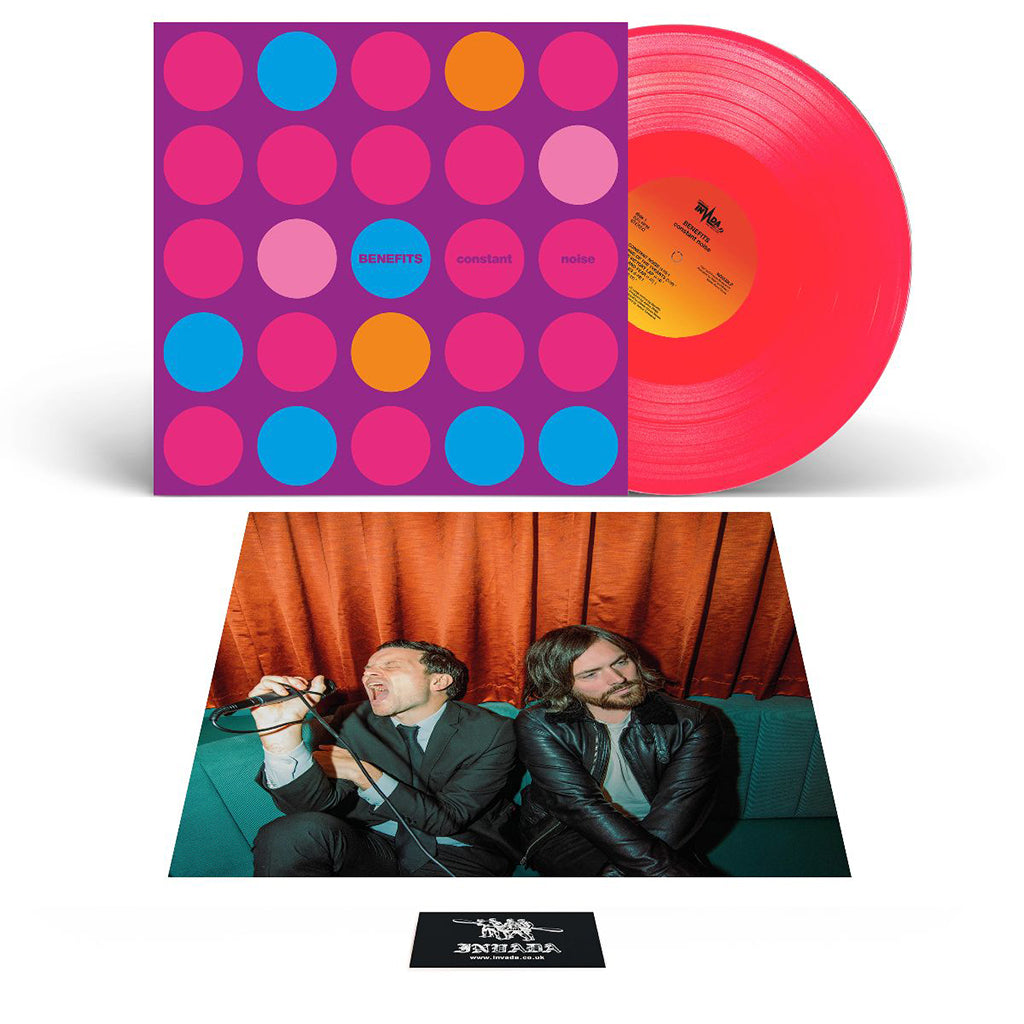 BENEFITS - Constant Noise (w/ double-sided insert) - LP - Neon Pink Vinyl [MAR 21]