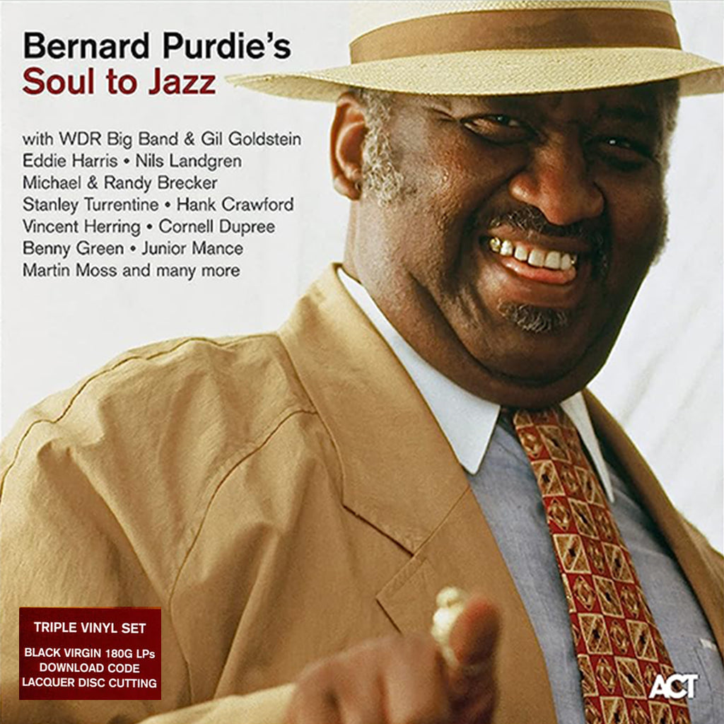 BERNARD PURDIE - Soul To Jazz (2023 Reissue) - 3LP - 180g Vinyl